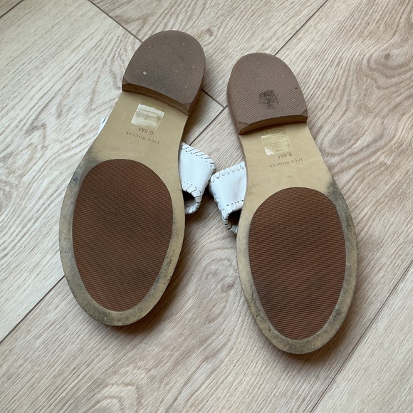 Jack Rogers Sandals White - Size 9.5 - Picture 3 of 3